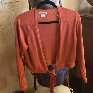Tommy Bahama Women’s L cropped sweater.